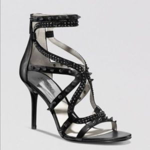 Michael Kors Larissa Studded Black Heels